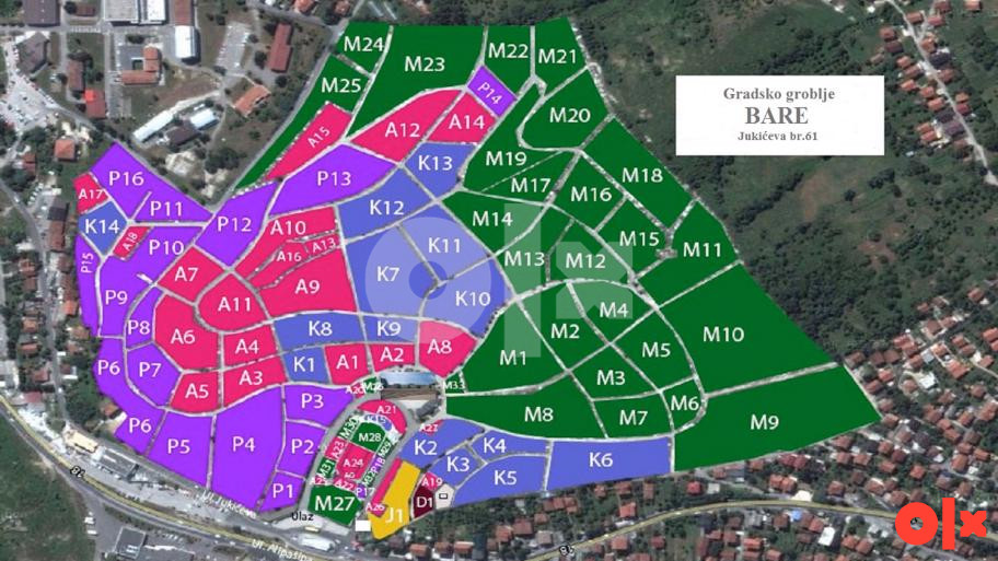 Grobno mjesto BARE - K12