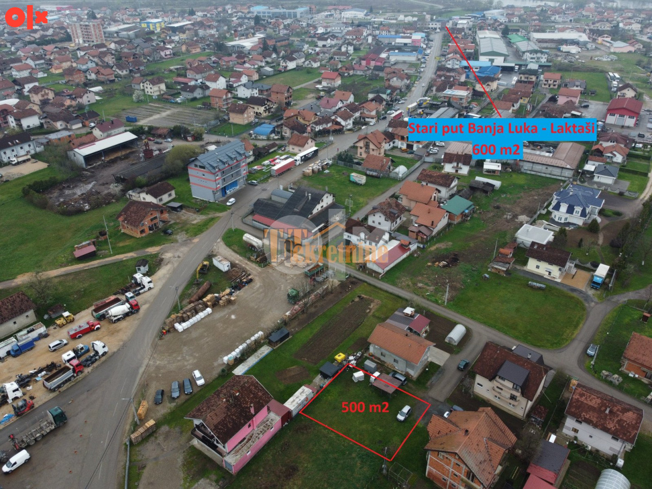 Zemljište 500 m2 - Trn 2