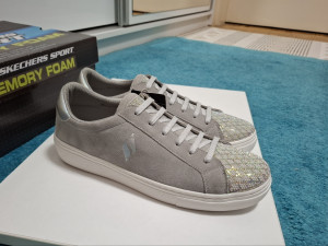 Ženske tenisice SKECHERS vrhunski antilop, memory foam ulošci