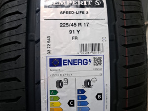 GUME 225 45 17 91Y FR SEMPERIT SPEED-LIFE 3