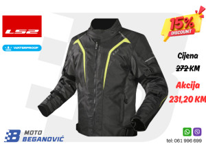 LS2 SEPANG Muška Moto Jakna/Jakna za Motor/Skuter/Quad XL
