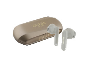 Slušalice Guess wireless, ENC, zlatne