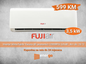 FUJIAir QE YACUZA 3,5 kW 12000 BTU Klima