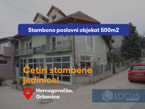 LOCUS: Stambno poslovni objekt, Grbavica, Novo Sarajevo