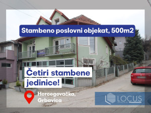 LOCUS: Stambno poslovni objekt, Grbavica, Novo Sarajevo