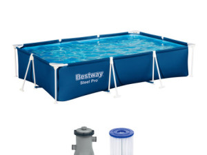 BESTWAY - Bazen Steel Pro Frame sa pumpom 300x201x66cm