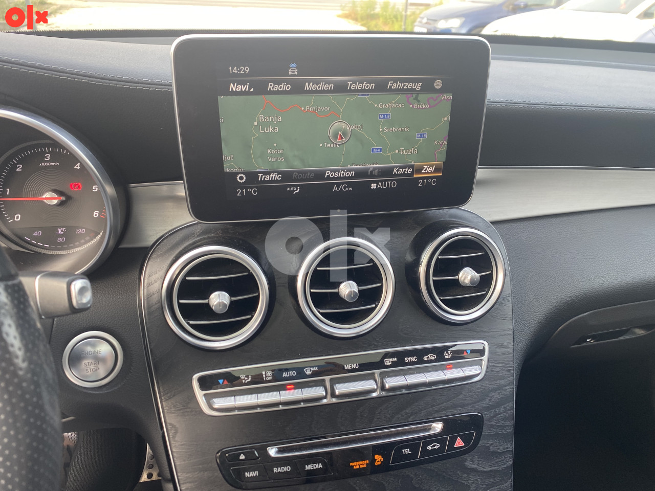 MERCEDES GLC 250 DIZEL COUPE AMG-LINE 4M 12/2016 GOD,