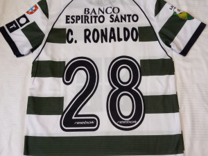 RETRO dres Ronaldo Sporting (za odrasle) NOVO!!!