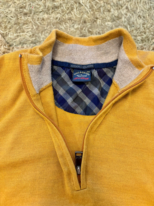 Paul Shark muski merino dzemper