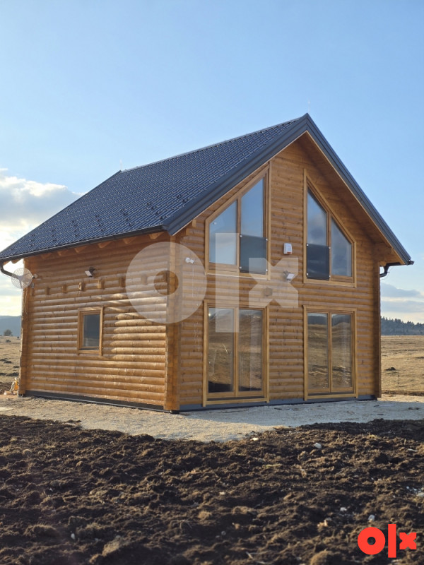 IZRADA DRVENIH KUĆA - Vikendica od drveta / Montazne kuce 11