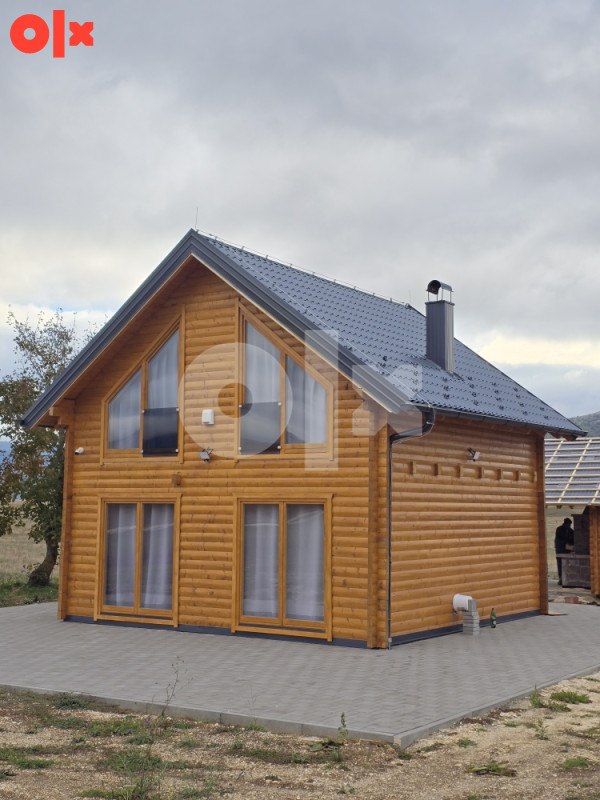 IZRADA DRVENIH KUĆA - Vikendica od drveta / Montazne kuce 3