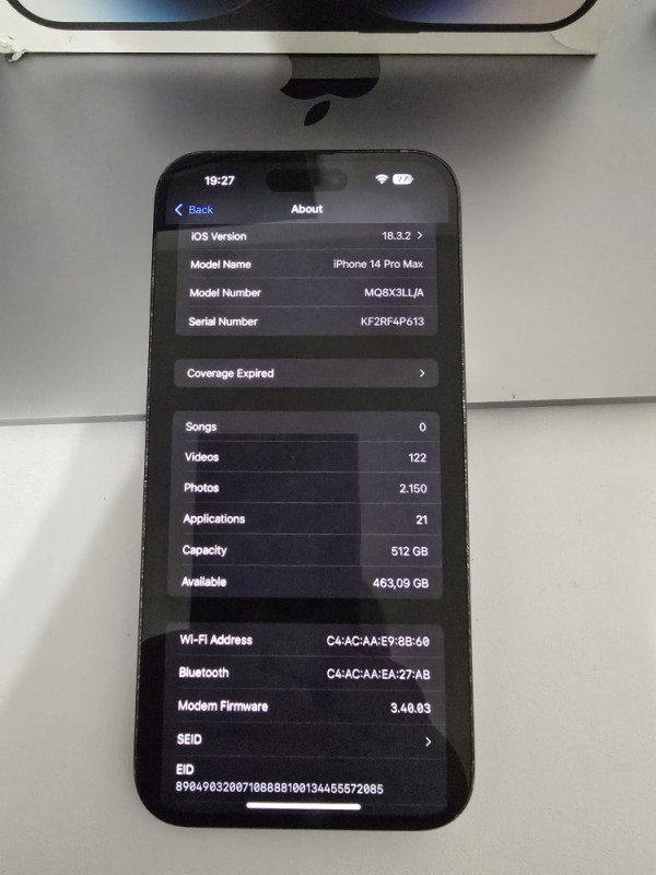 Iphone 14 max pro