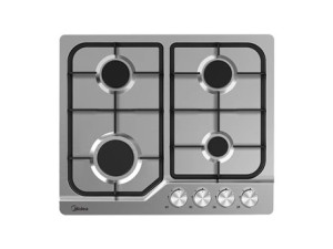 MIDEA MG60401X-HR Hot plate mountable gas Inox