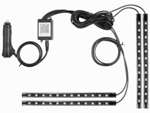 RGB LED svjetlo za automobil, Bluetooth Tracer