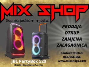 JBL PartyBox 520 Bežični Prenosivi Zvučnik 400W GARANC. Party Box