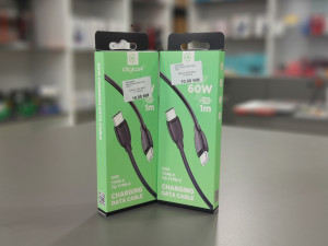 Digicell kabal  tip C u C/1m/60W Crni