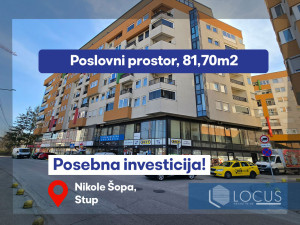 LOCUS prodaje: Poslovni prostor i garaža, Stup, Ilidža