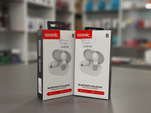 Asonic AS-TWS7S Bluetooth EarBuds slušalice Bijele