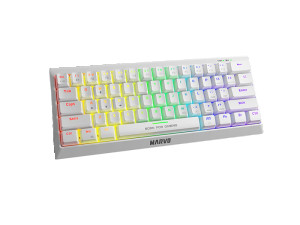Gaming tastatura Marvo KG962-WH HECATE 61R