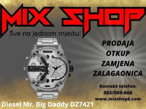 DIESEL Mr. Big Daddy Titanium Muški sat DZ7421 DZ 7421 titan 2.0