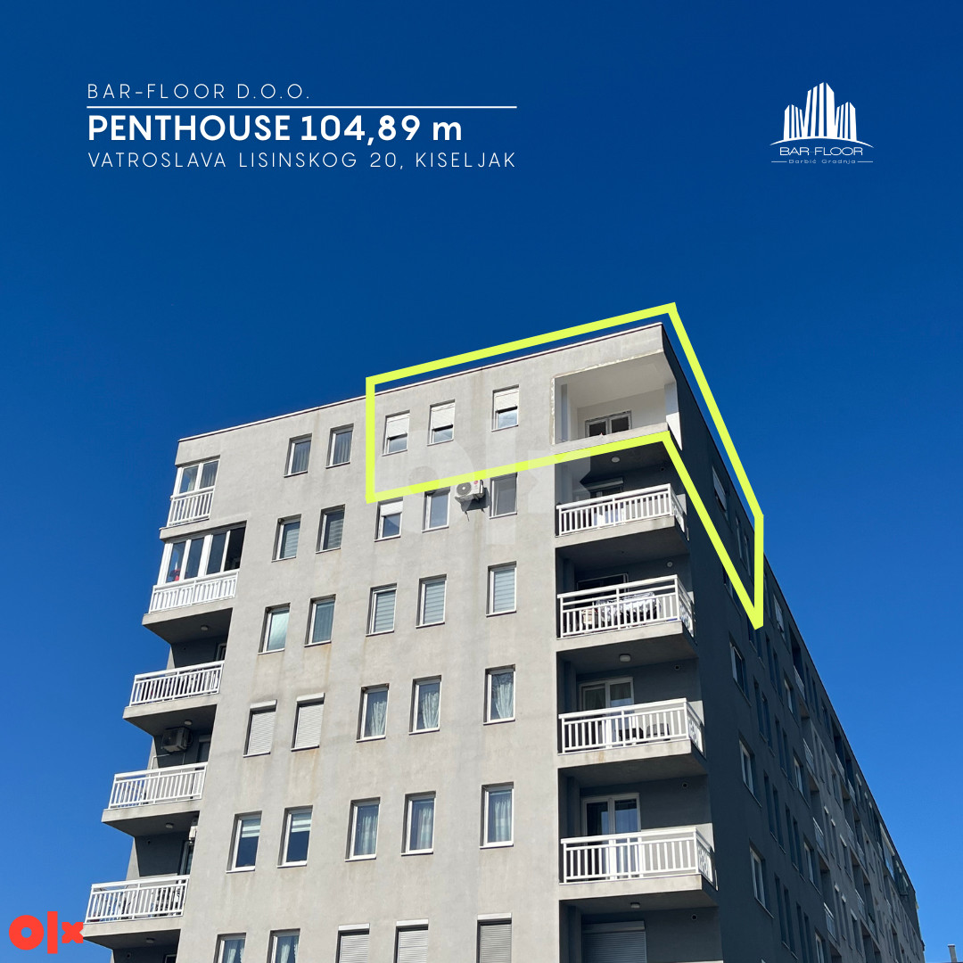 STAN KISELJAK - PENTHOUSE 104.89m2