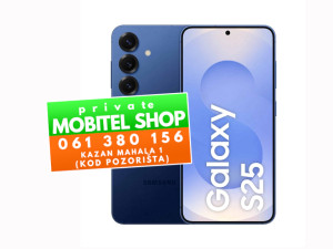 Samsung Galaxy S25 12/256GB 256 GB - NOVO, GARANCIJA