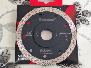 REZNA PLOČA 115mm PROFI DIJAMANT ZA KERAMIKU PLOČICE STAKLO