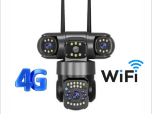 Kamera 4G SIM WiFi 15Mp
Video Nadzor Alarm Rotirajuca 4 Trostruka