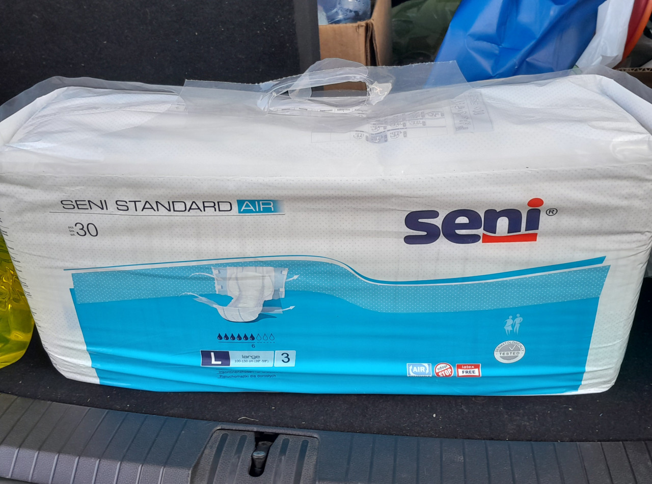 Pelene za odrasle L velicina paket 30 komada - NOVO