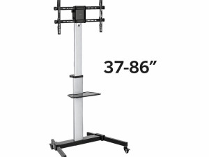 Podni stalak nosac TV 37-86 pokretni do 50kg Logilink 042615