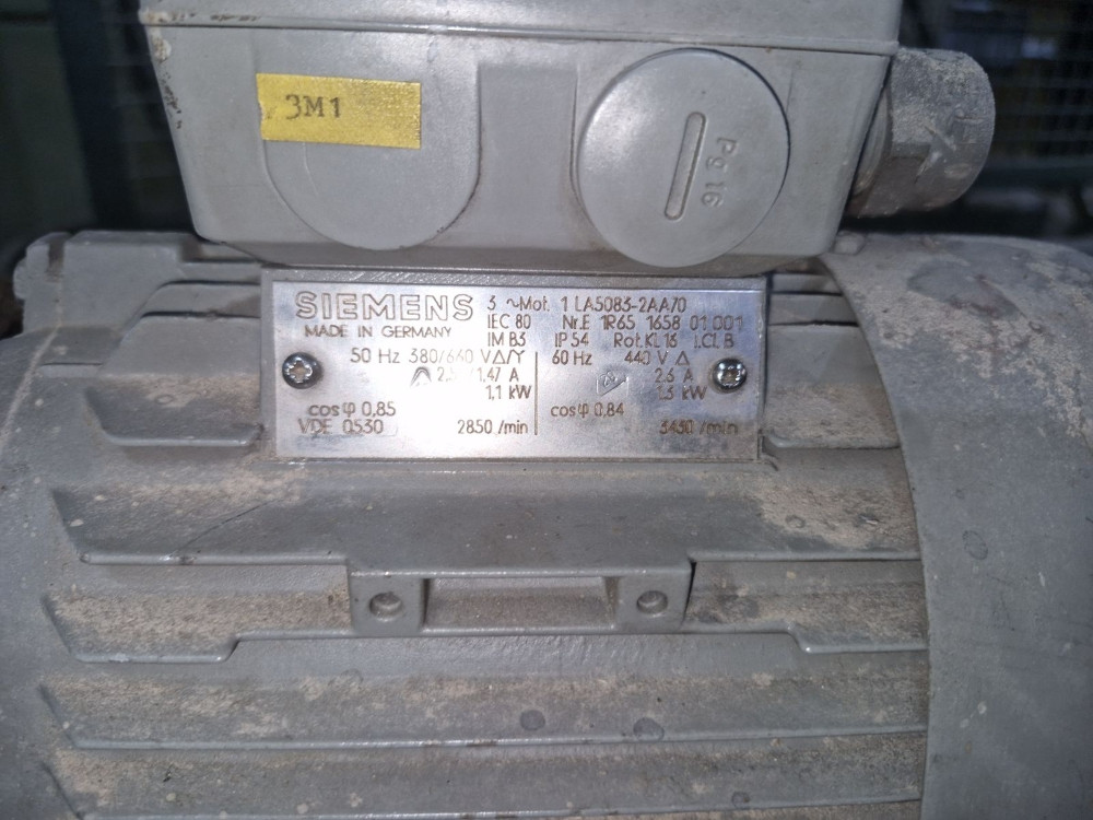 El.motor 1.1 kw