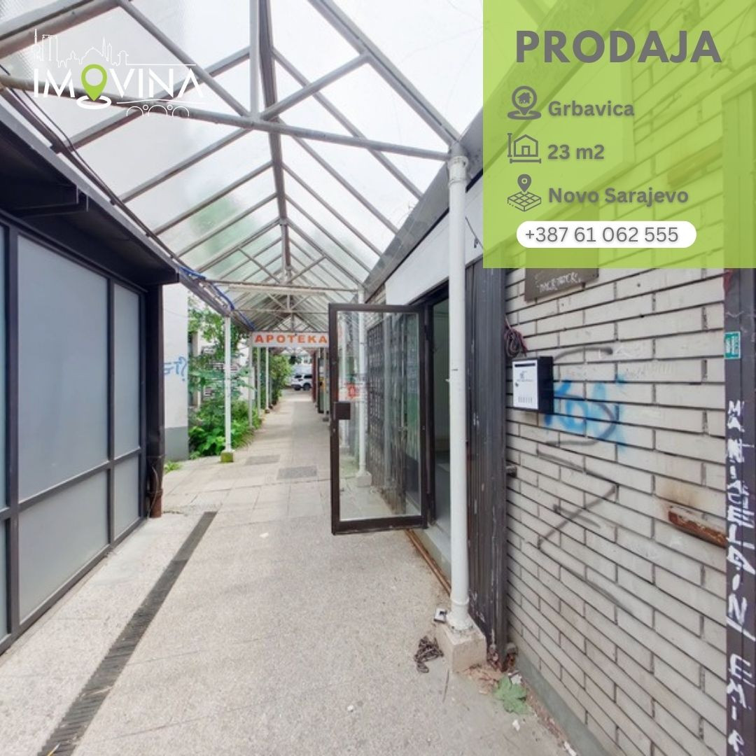 100862 Višenamjenski poslovni prostor 23m2, Grbavica