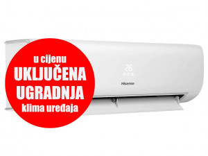 Hisense SA UGRADNJOM 18-ka INVERTER -20 KB50 Wings Pro A++/A+