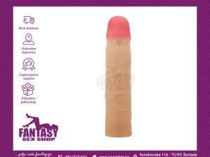 Navlaka za Penis "Kylian" 19 x 4.3cm | SEX SHOP FANTASY