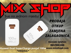HUAWEI 100W PUNJAČ ADAPTER Pro Pura 70 80 Ultra Honor Super brzi