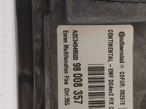 Displej navigacije peugeot citroen 98 008 357 80