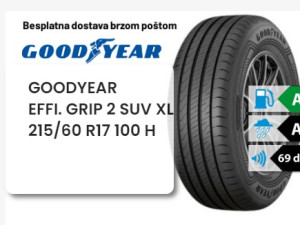 215/60 R 17 100H XL GOODYEAR EFFI.GRIP 2 SUV