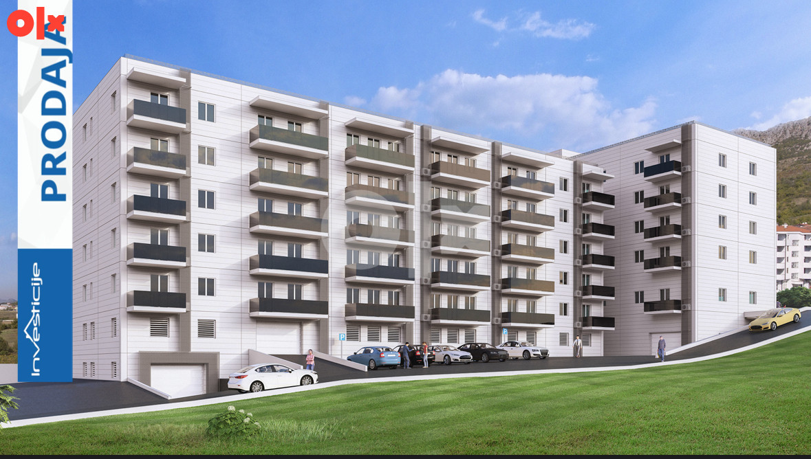 Jednosoban stan Ljubuški / 37.10 m2 / Novogradnja