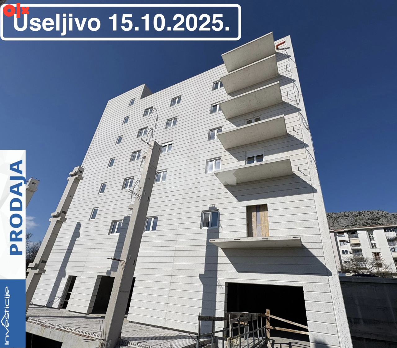 Jednosoban stan Ljubuški / 37.10 m2 / Novogradnja