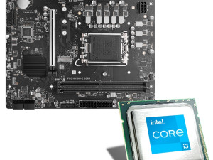 Gaming pc combo set Intel i3 12100F H610 MSI maticna 16gb ddr4