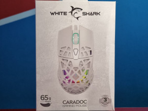 WHITESHARK CARADOC [white] gaming mis WHITE SHARK