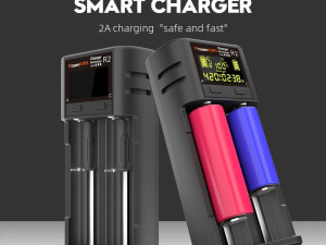 Powerkan R2 2A univerzalni punjač za baterije 18650