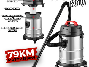 Usisivac PowerVac 1800W