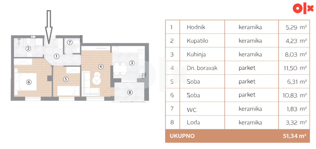 Prodaja stanova u izgradnji - Borik 9