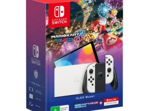 Nintendo Switch OLED White Mario Kart 8 Deluxe