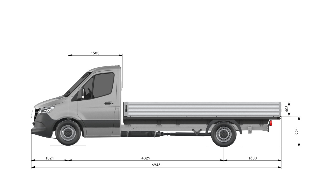 Mercedes-Benz Sprinter 315cdi Šasija sa sandukom