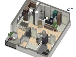 STANOVI od 48 m2 do 57 m2 Borik