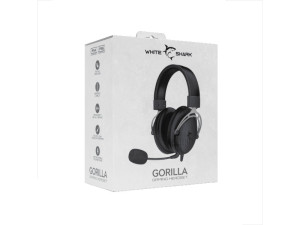 White Shark headset HG-2341 GORILLA crne