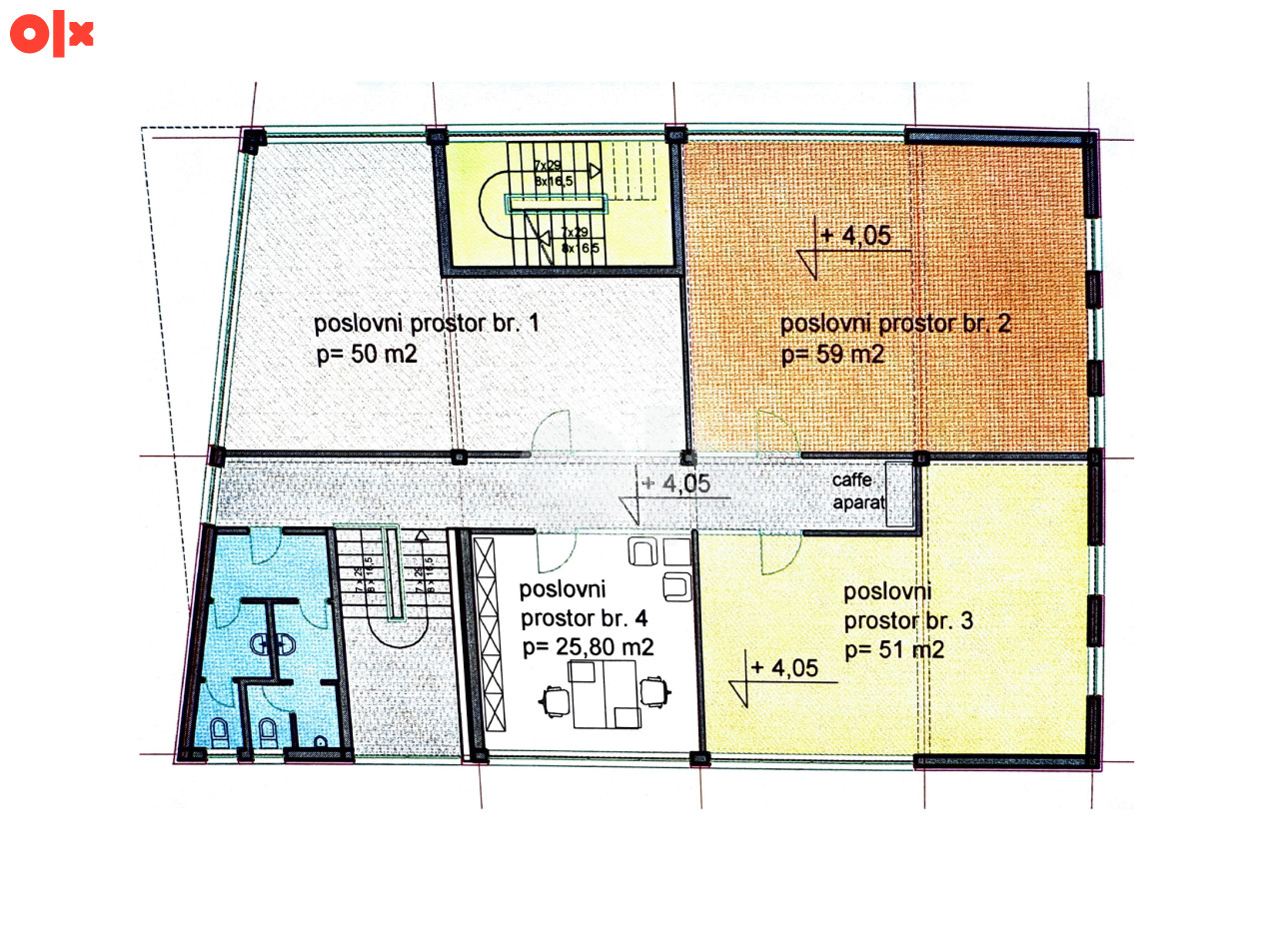 Poslovni prostor Zenica 185.80 m2 21