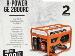 RURIS benzinski agregat za struju GE2800RC 2.8kW